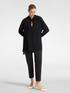 Long crepe de chine shirt image number 2