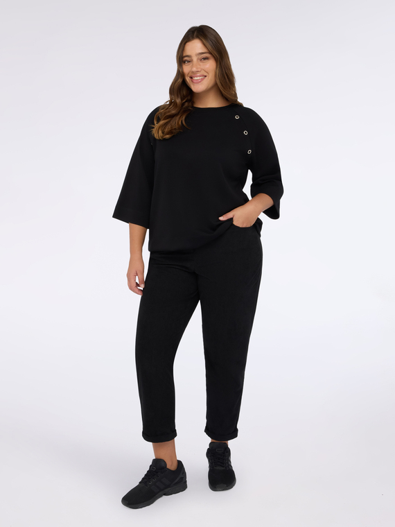 Sweatshirt mit &Ouml;sendetail