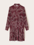 Robe chemisier à motif cœurs image number 4