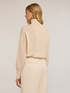 Rollkragenpullover mit transparentem Einsatz image number 1