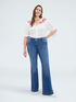 Bluse mit Blumenstickereien image number 3