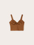 Cropped top with bow image number 4