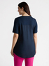 T-shirt avec imprimé et strass image number 1