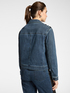 Chaqueta boxy de denim con bordados image number 1