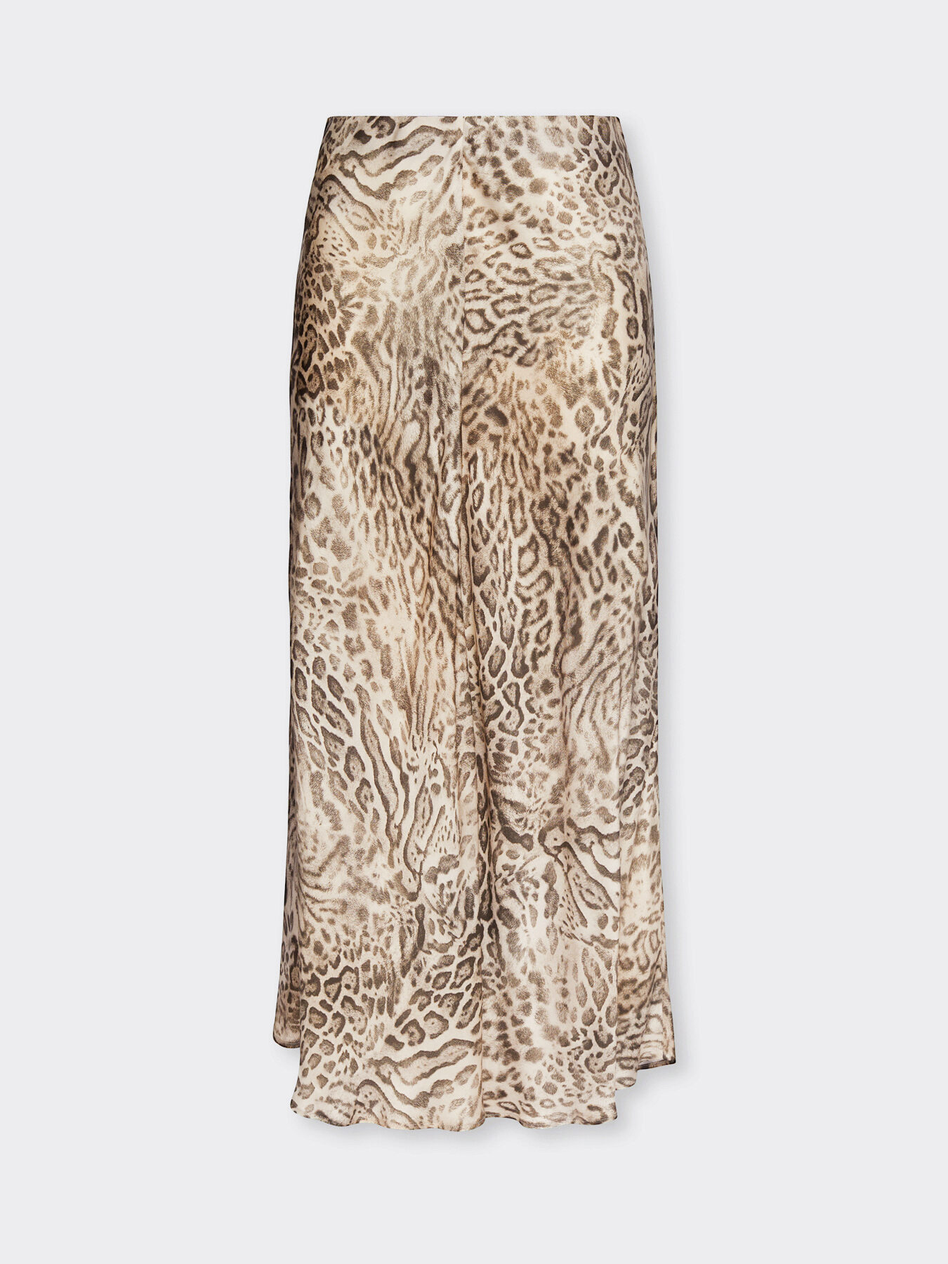 Animal print midi skirt image number 4