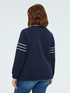 Cotton sweatshirt with print image number 1