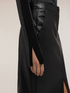 Two-tone turtleneck sweater in silk blend image number 3