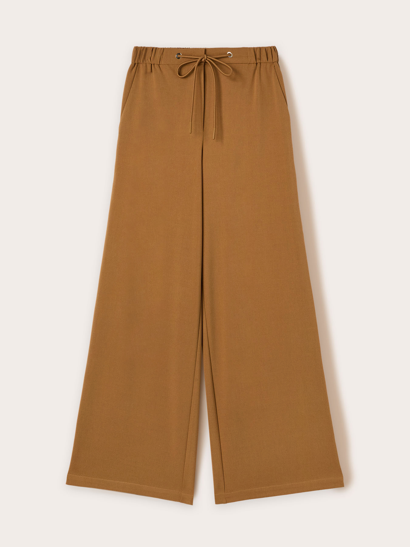 Palazzo pants with side stripe image number 4