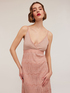 Langes Strickkleid mit eingearbeitetem Lurex image number 2
