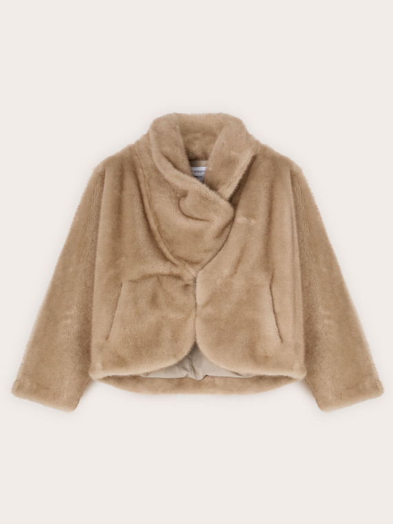 Veste effet peluche Smart Couture