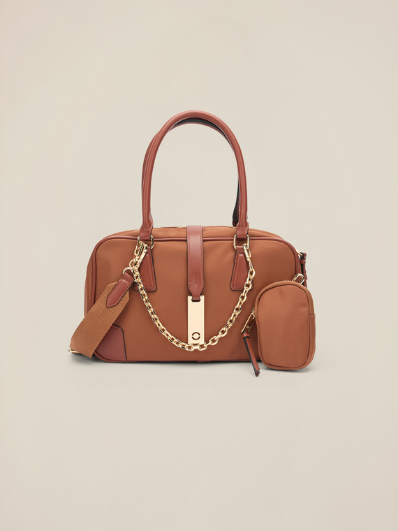 Borsa bauletto in nylon