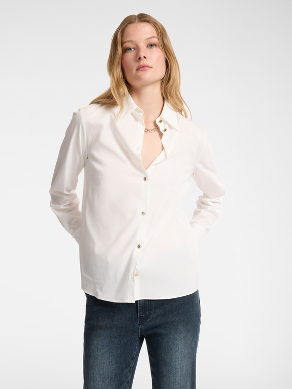 Camicia in tessuto stretch