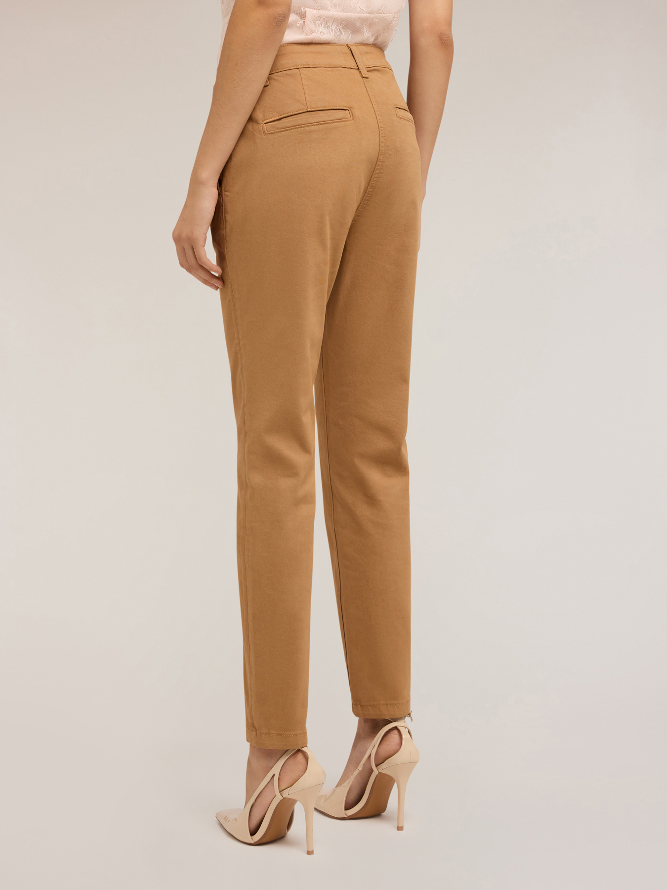 Kendall cotton drill chino pants image number 1