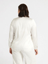 Shirt with keyhole and embroidered collar image number 2