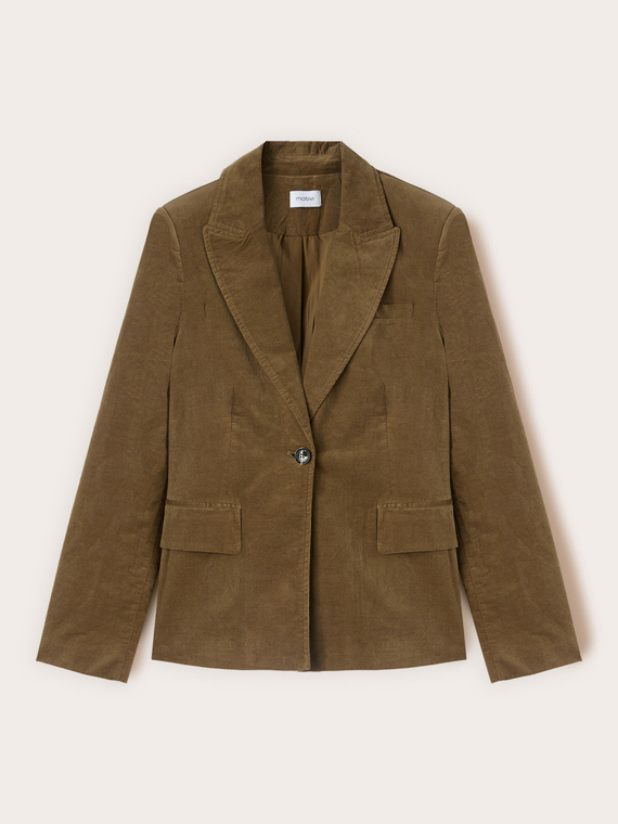 Cotton corduroy blazer