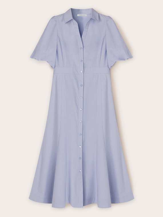 Poplin chemisier dress