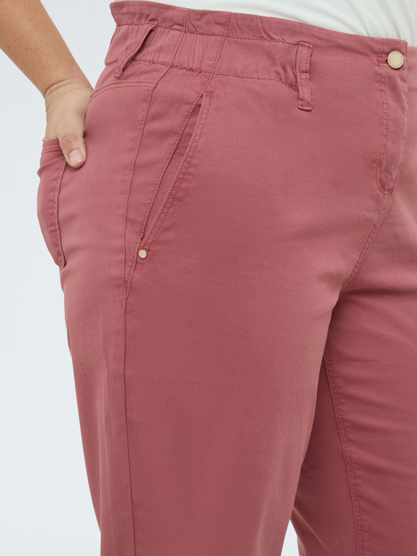 Pantaloni Balloon in cotone image number 3