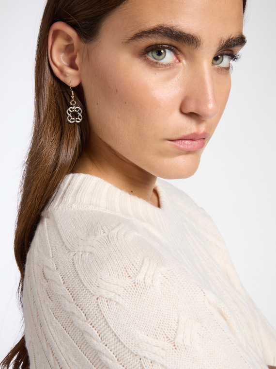 Boucles d'oreilles monogramme