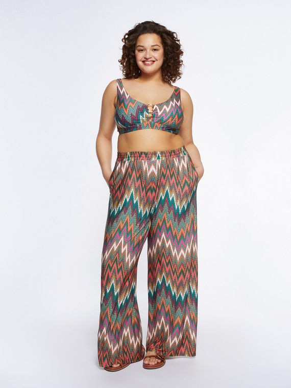 Bedruckte Strandhose