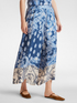 Loose printed trousers image number 2