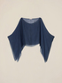 Silk blend voile shrug image number 1