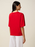 T-shirt with embroidered lettering image number 1