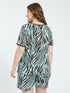 Zebra print T-shirt image number 1