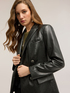 Double-breasted blazer jacket with lapels image number 3