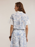 Chemise en coton avec broderie florale image number 1