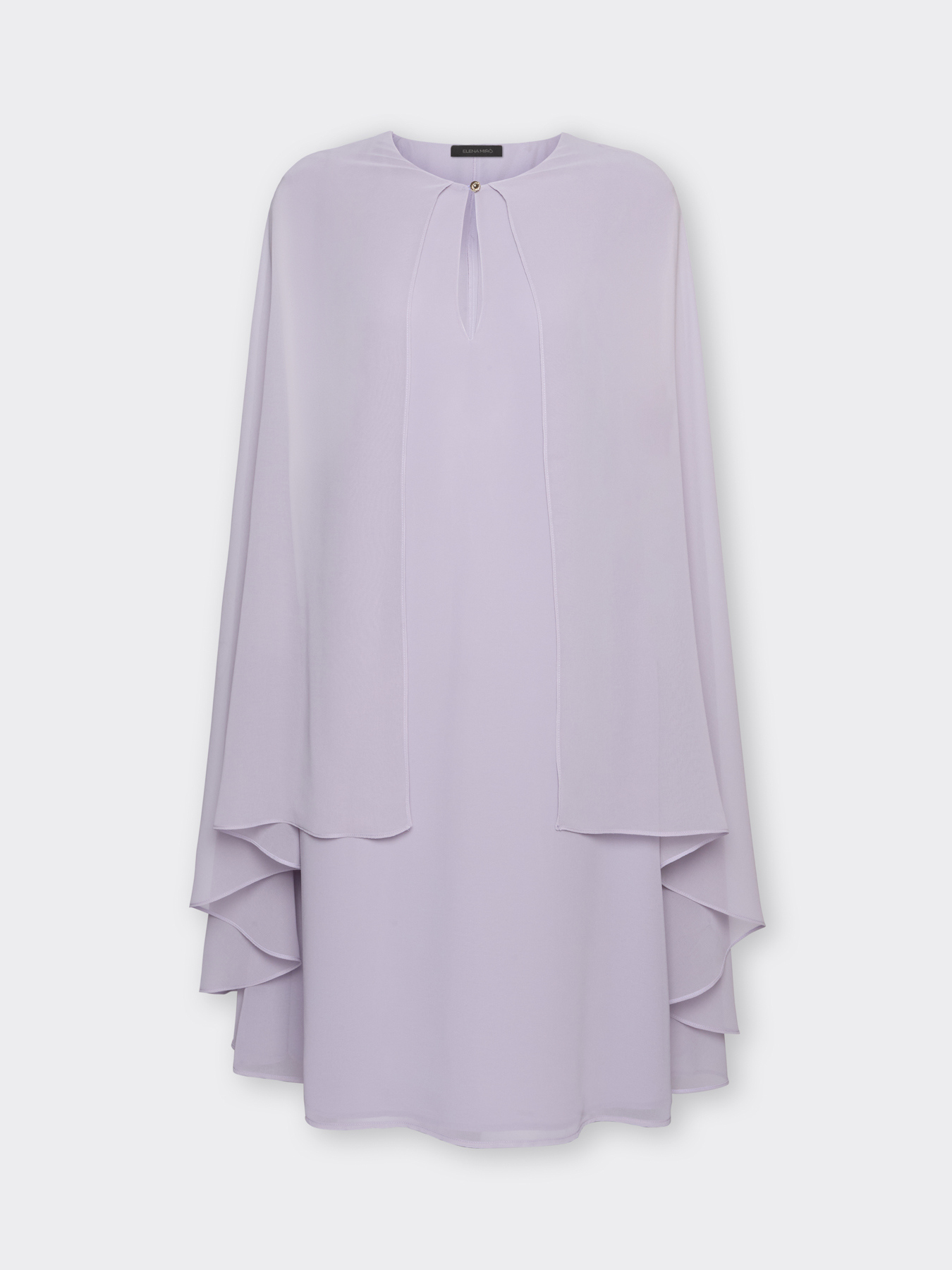 Robe superpos&eacute;e en georgette image number 4