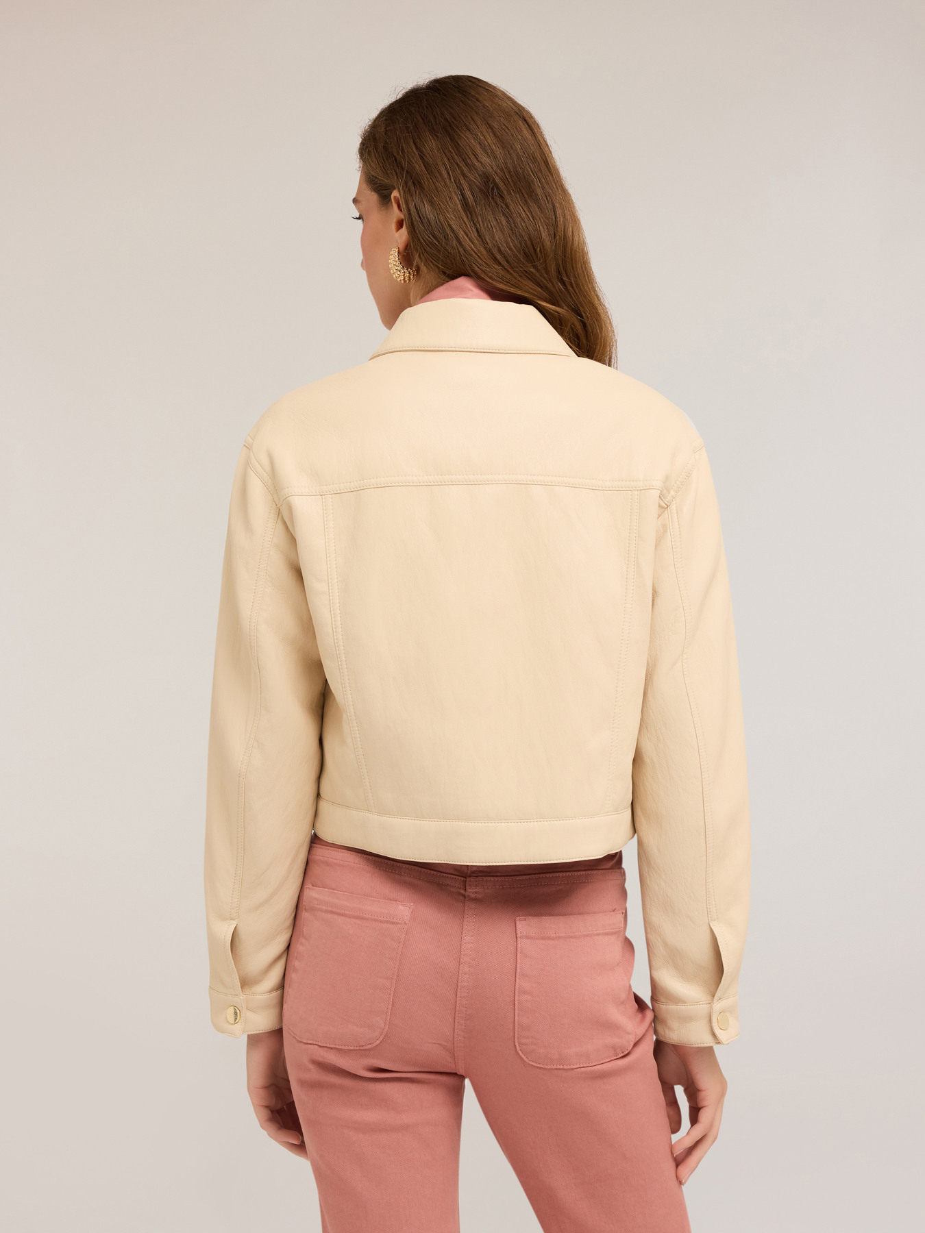 Coated fabric jacket image number 1