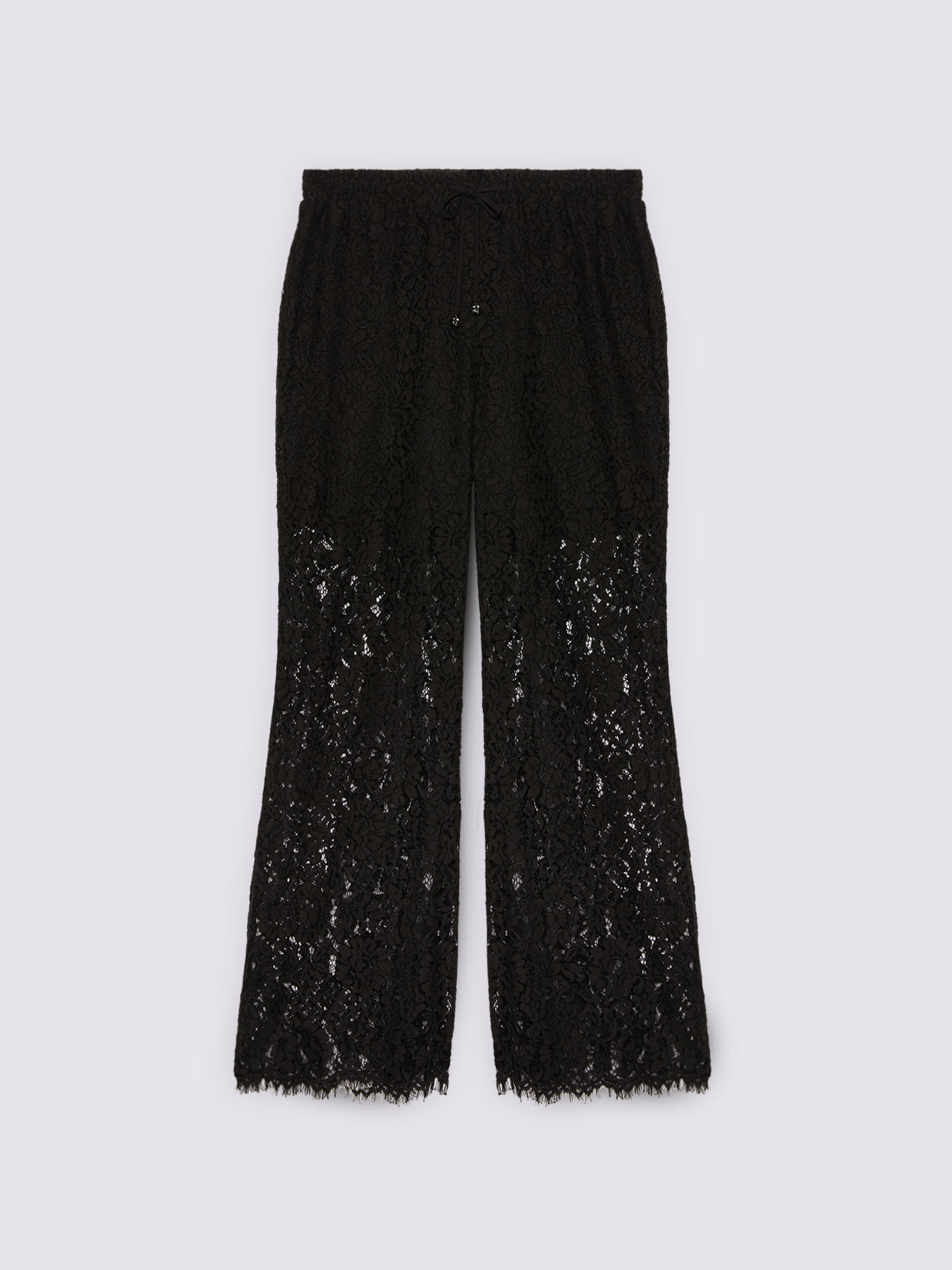 Lace flare pants image number 5