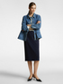 Oversized denim jacket image number 7