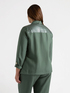 Oversize-Hemdbluse mit Stickerei image number 1