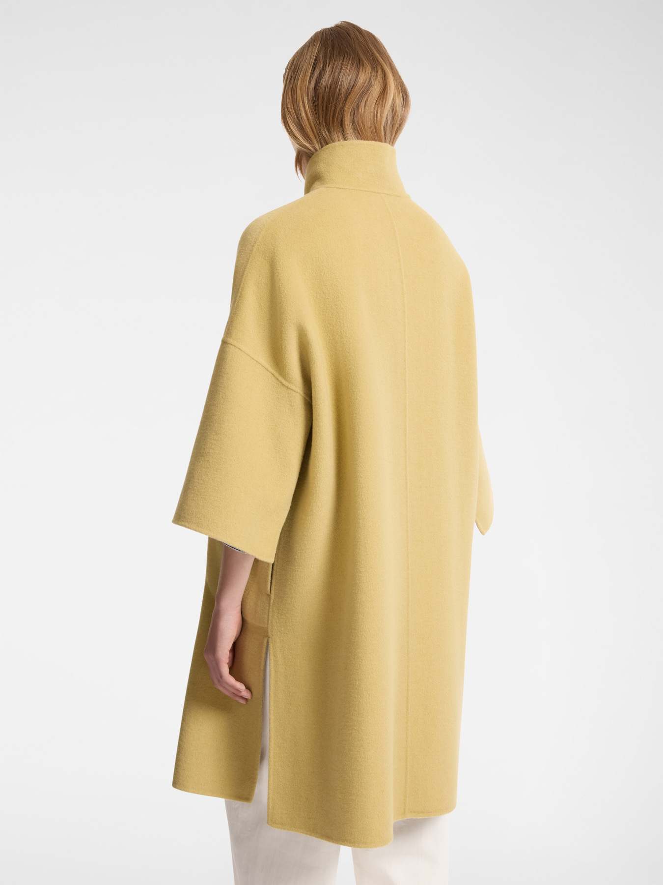 Two-tone reversible coat image number 1