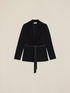 Blazer mit Satingürtel image number 4