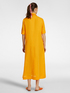 Flared linen dress image number 1