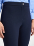 Pantalones slim fit en punto milanés image number 3