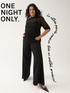 Pantaloni Wide Leg in cotone image number 1