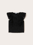 Broderie anglaise blouse with ruffle image number 4