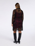 Lace dress with contrasting slip image number 1