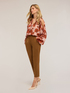 Regular trousers with pleats image number 2