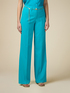 Pantalon flare en tissu technique image number 4