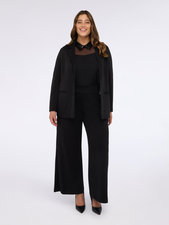 Pantalon Wide Leg avec points lumineux
