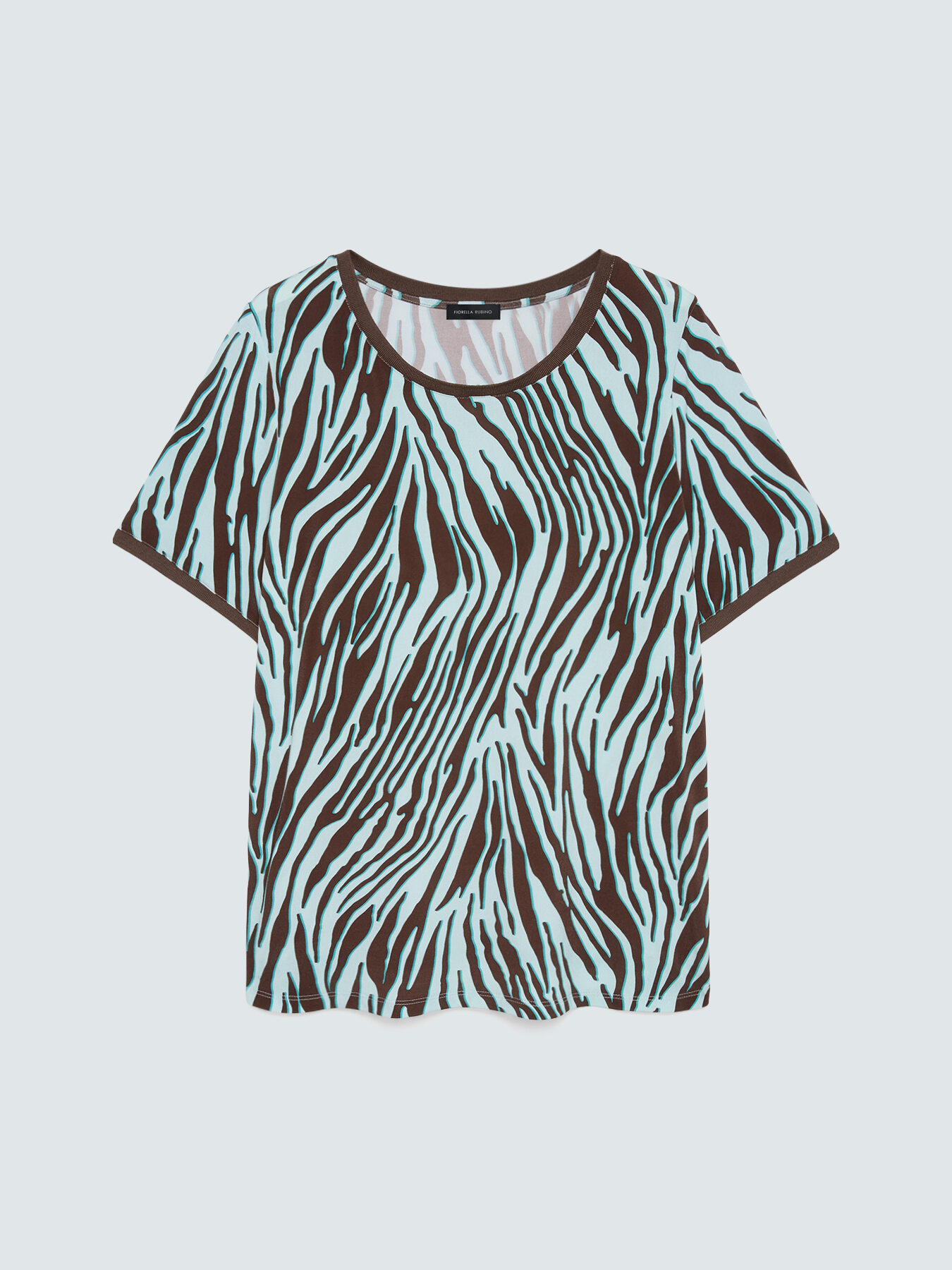 T-shirt imprim&eacute; z&eacute;br&eacute; image number 4