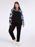 Kapuzenpullover aus Scuba-Material image number 3