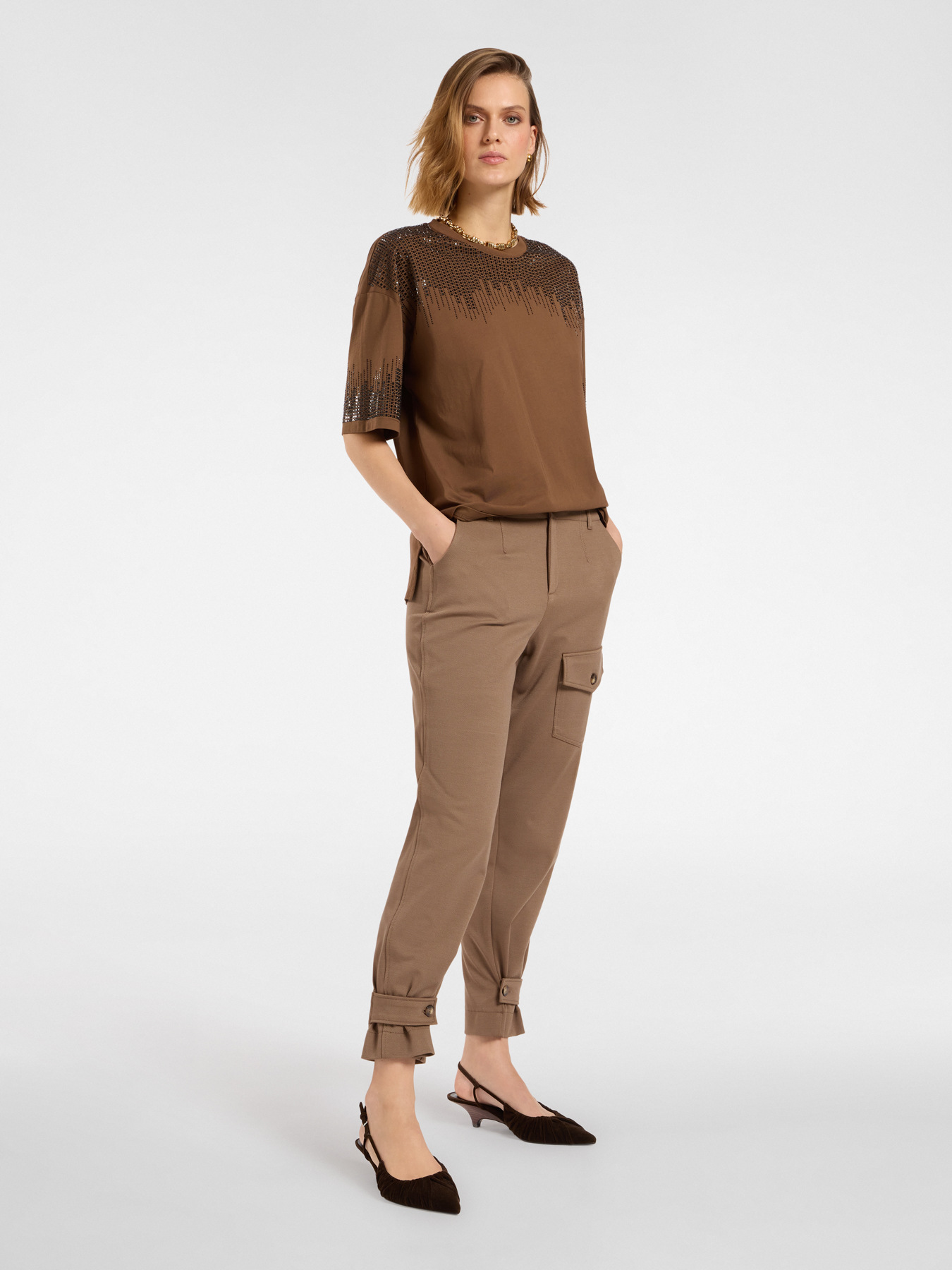 Embroidered T-shirt image number 2