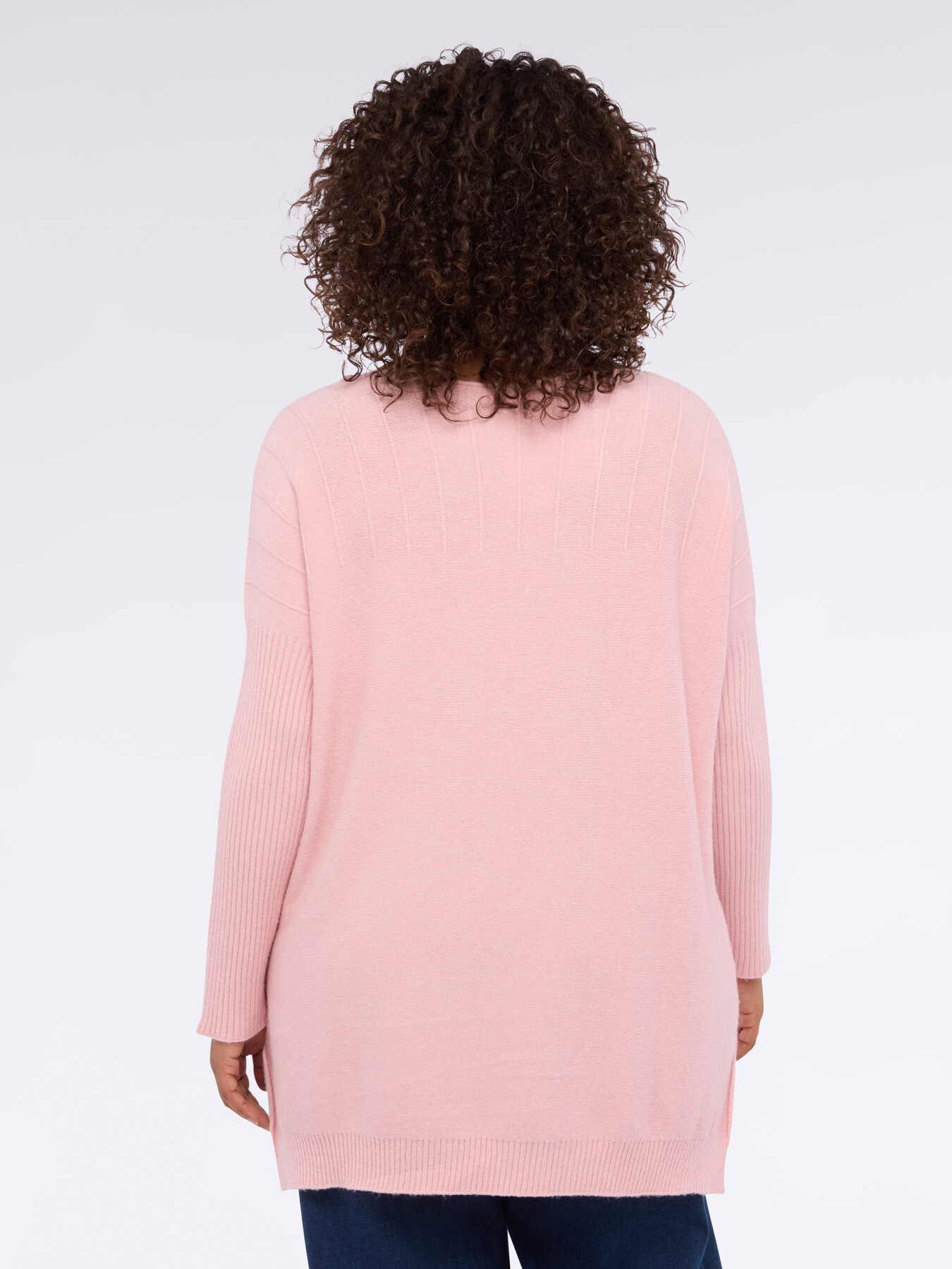 Maglia lunga con scollo a barchetta image number 1