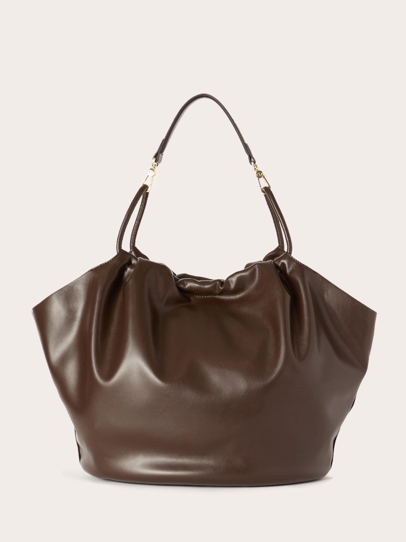 Curly Shopping Bag in beschichtetem Gewebe image number 2