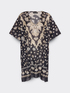Caftan imprimé et brodé image number 5